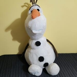 2015 Disney Olaf Stuffed Animal - White and Orange